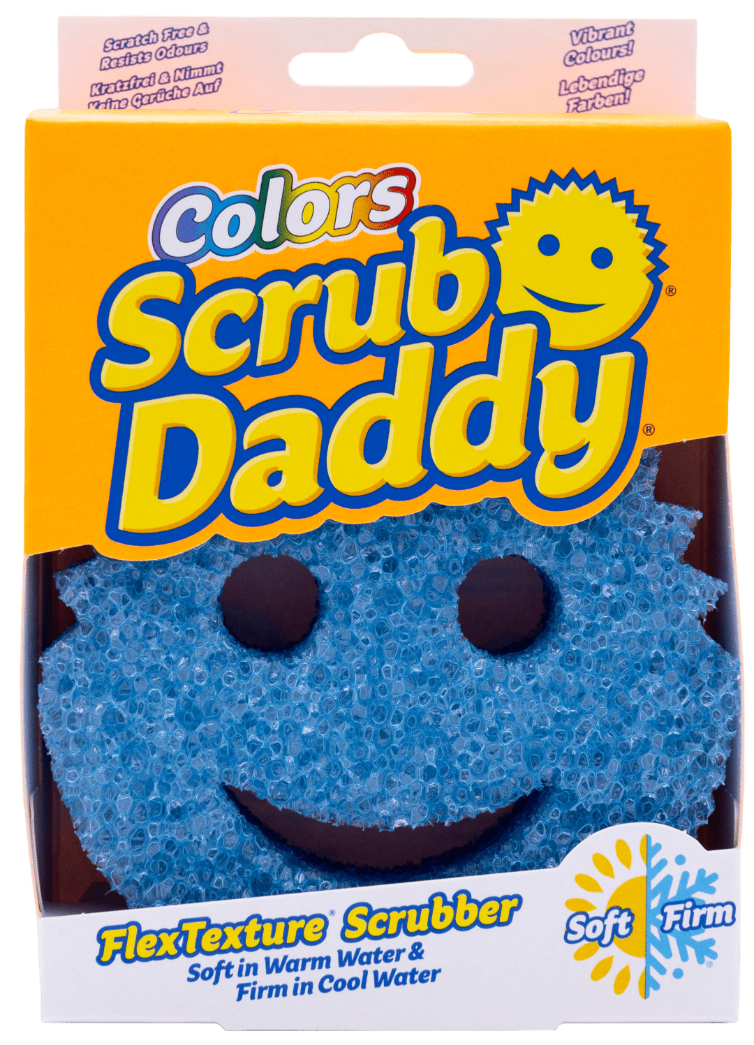 SCRUB DADDY Houbička Colors modrá
