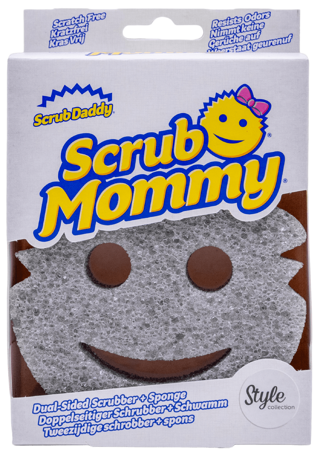 SCRUB MOMMY Houbička Style Collection (šedá)