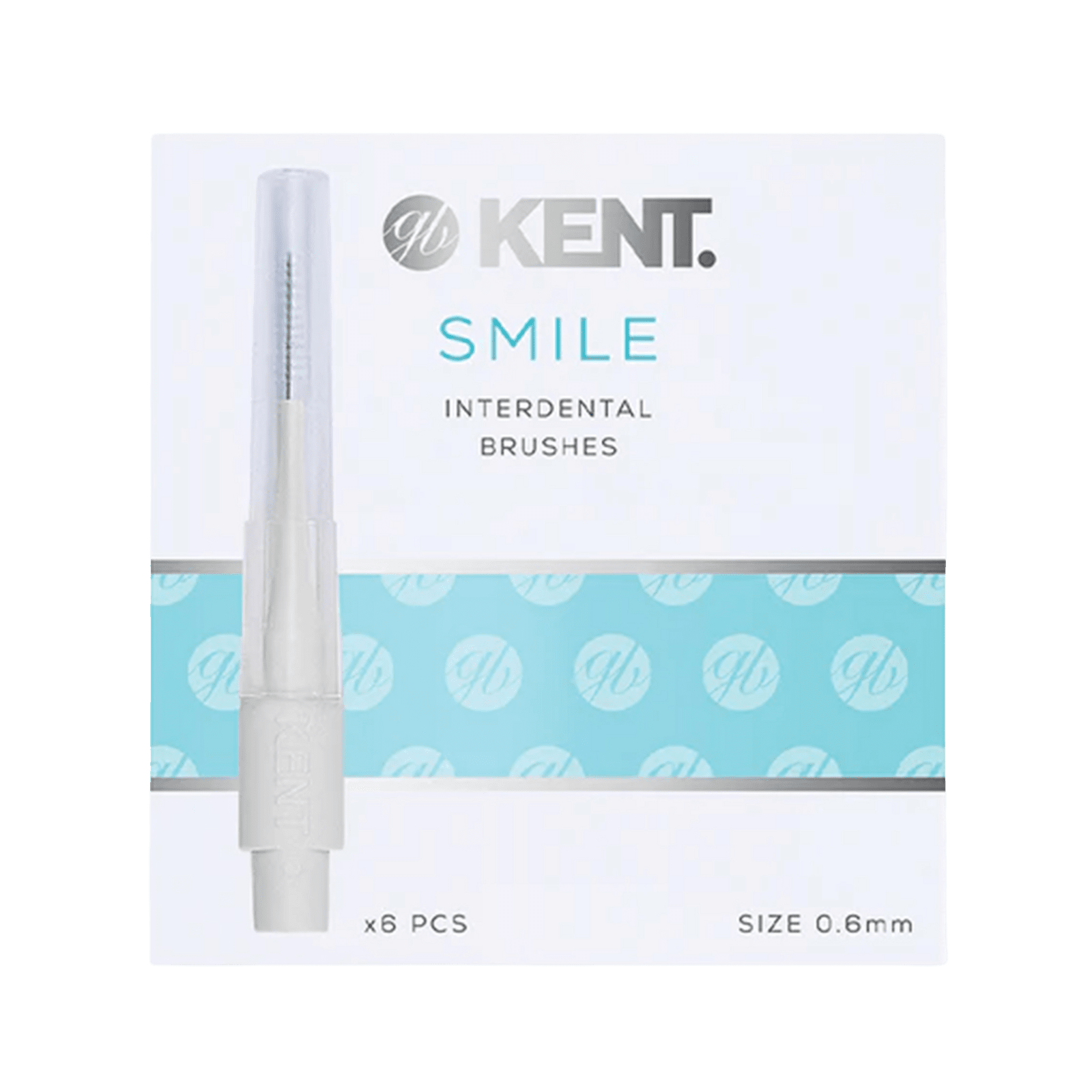 GB KENT & SONS PLC Mezizubní kartáčky SMILE 0,6 mm 6 ks