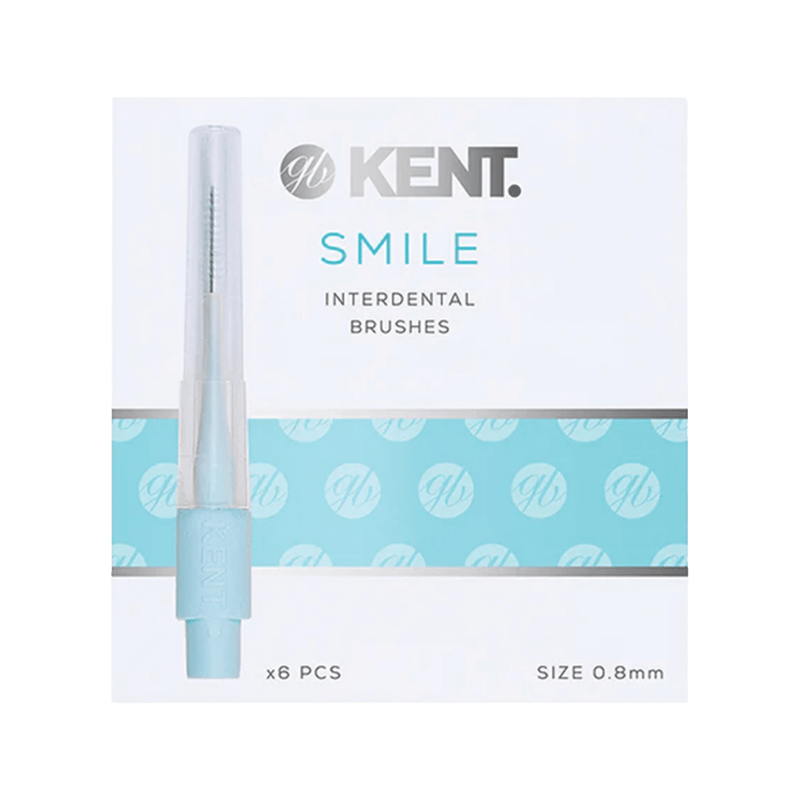 GB KENT & SONS PLC Mezizubní kartáčky SMILE 0,8 mm, 6 ks
