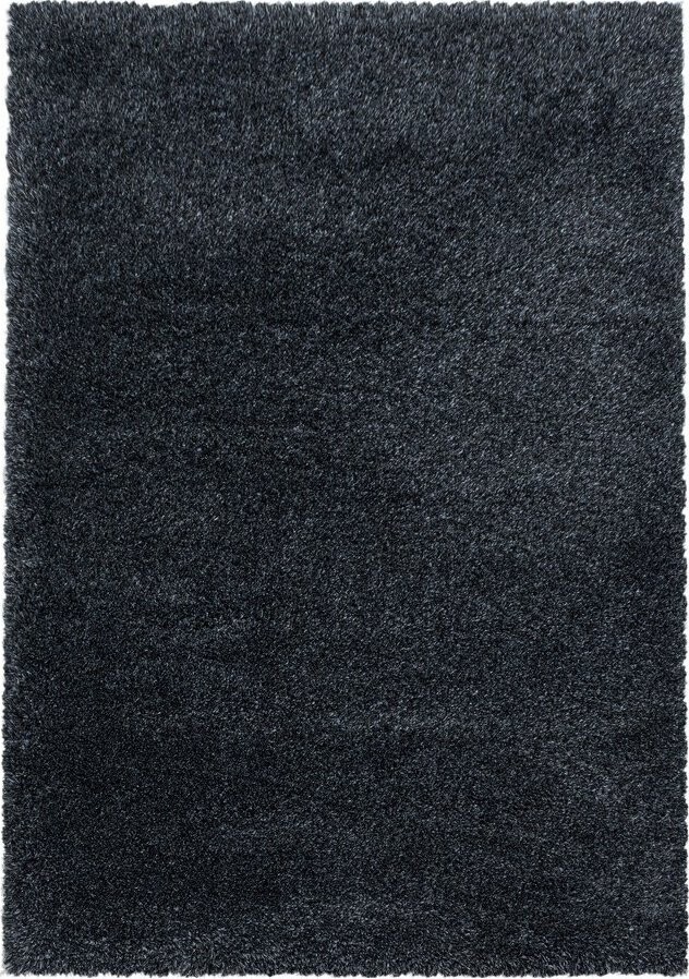 Antracitový koberec 120x170 cm Fluffy – Ayyildiz Carpets