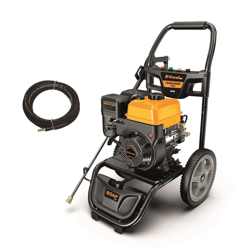 Benzínová vysokotlaká myčka Riwall PRO RPPW 250 SET