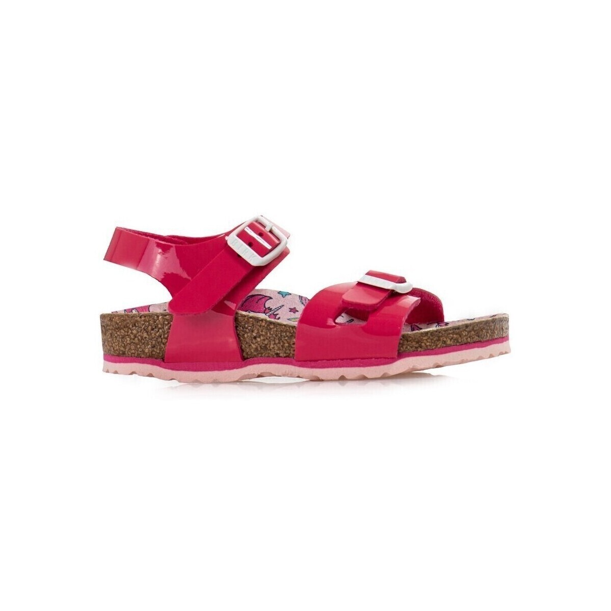 BIRKENSTOCK  Rio Kids BF Patent Unicorn  Růžová