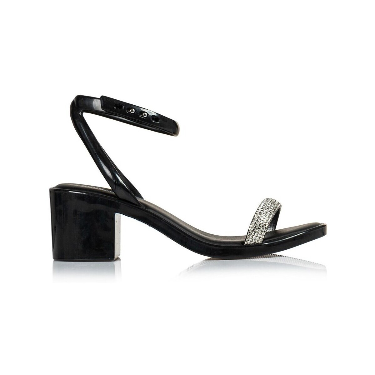 Melissa  Shiny Heel  Černá