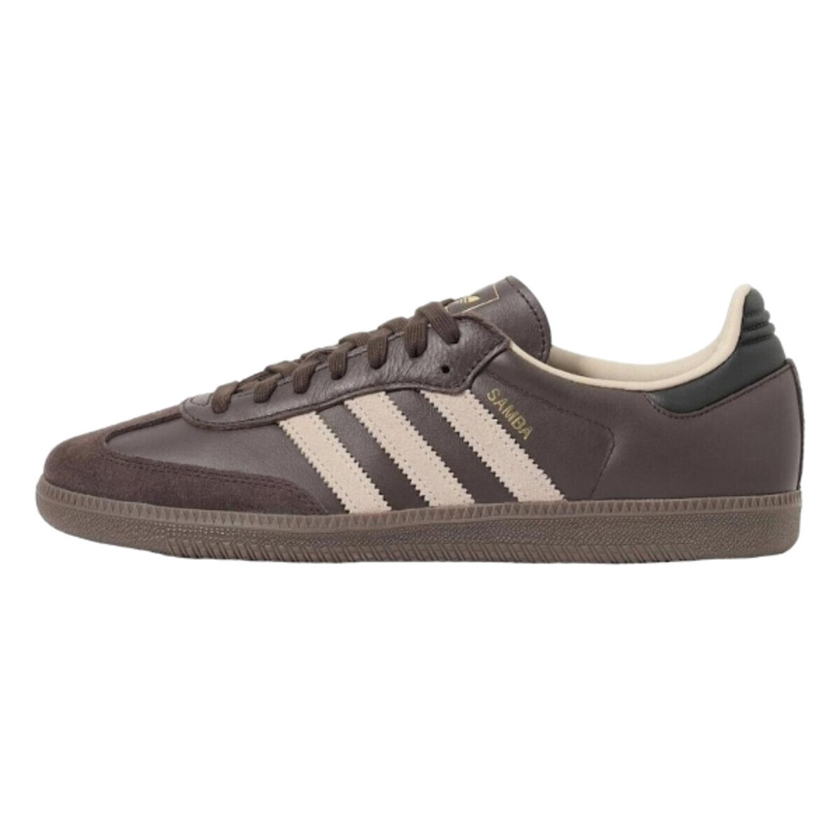 adidas  Samba OG Dark Brown Beige Gum  Hnědá