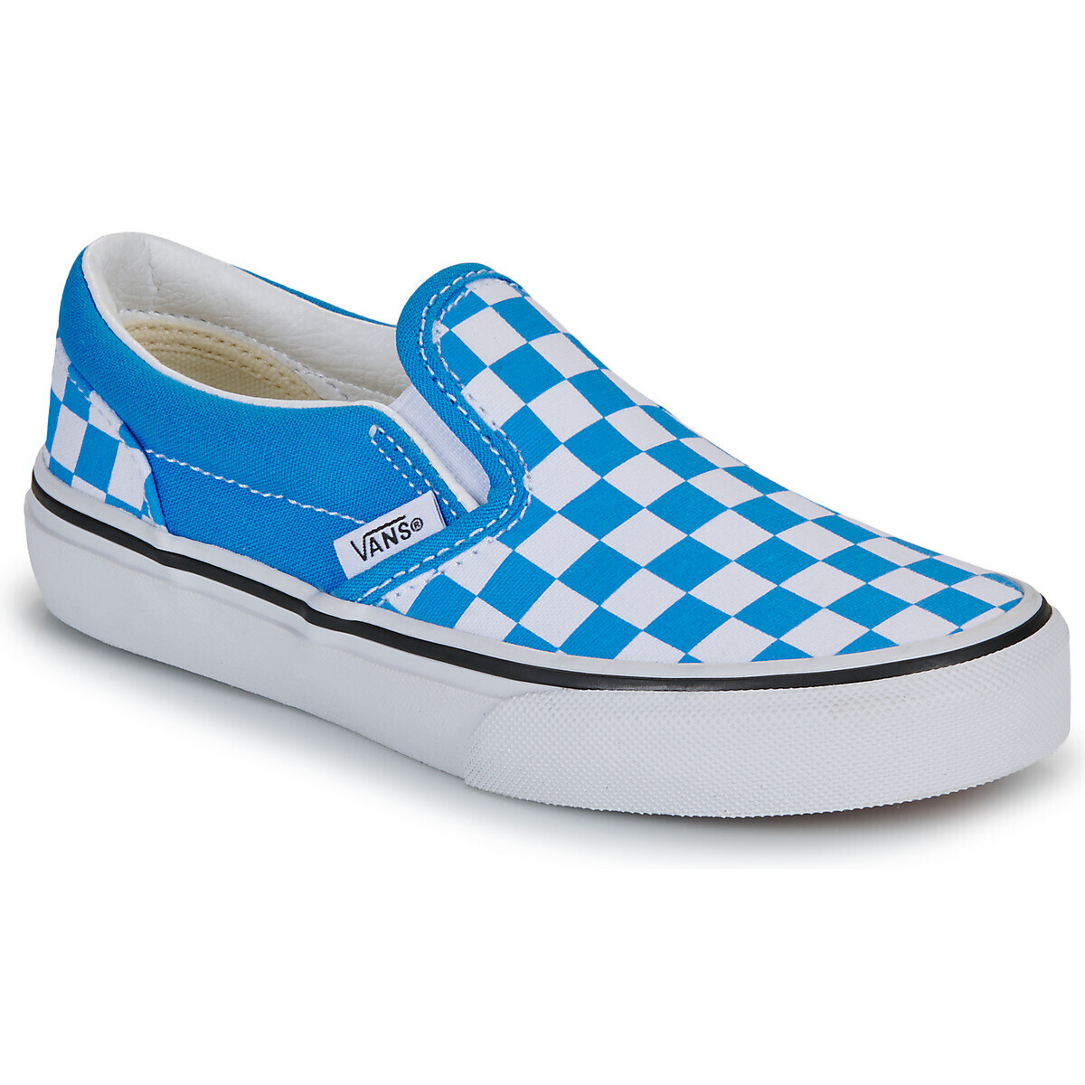 Vans  Classic Slip-On COLOR THEORY CHECKERBOARD Bright Azure  Modrá