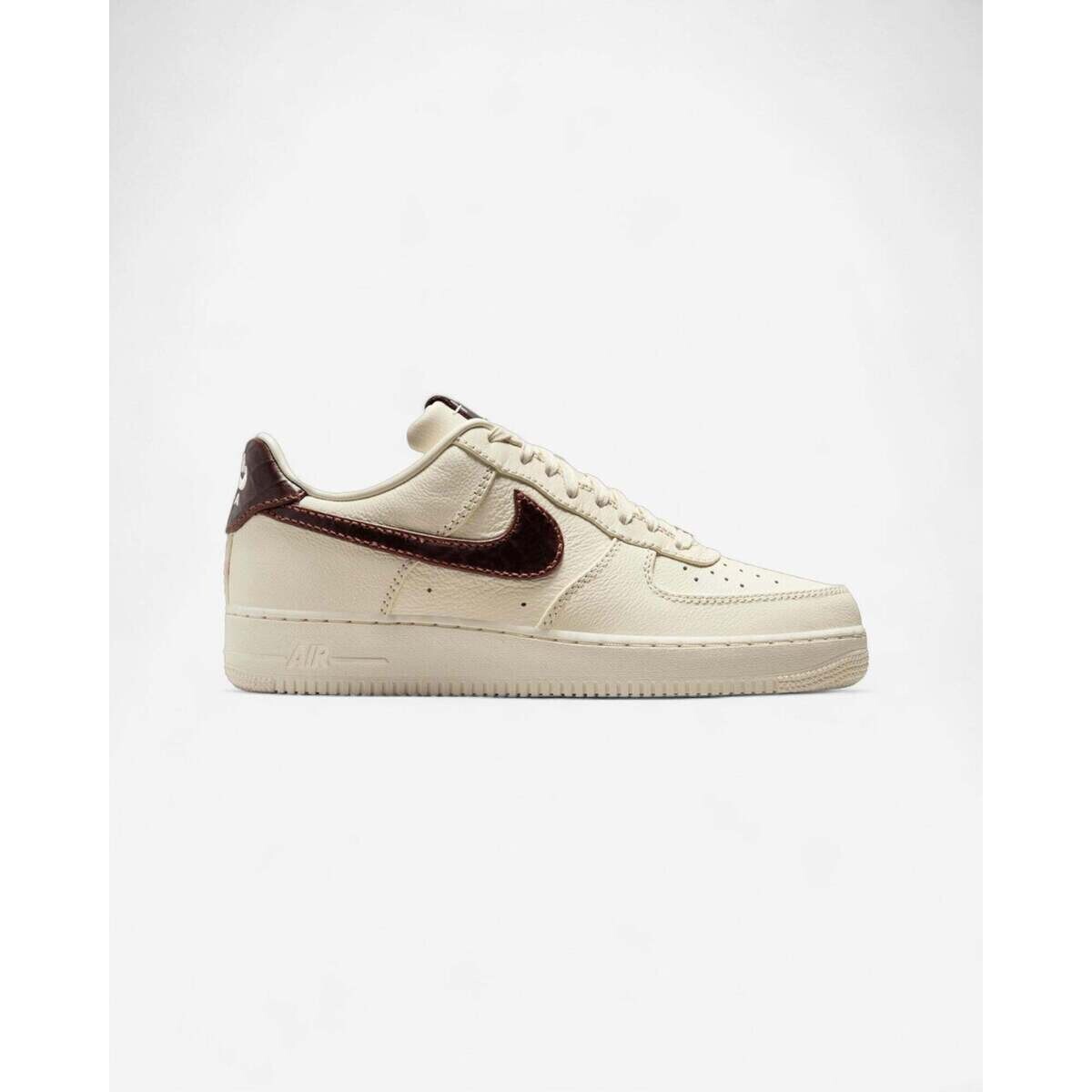 Nike  Air Force 1 Low '07 Soft Pearl Brown Croc  Bílá