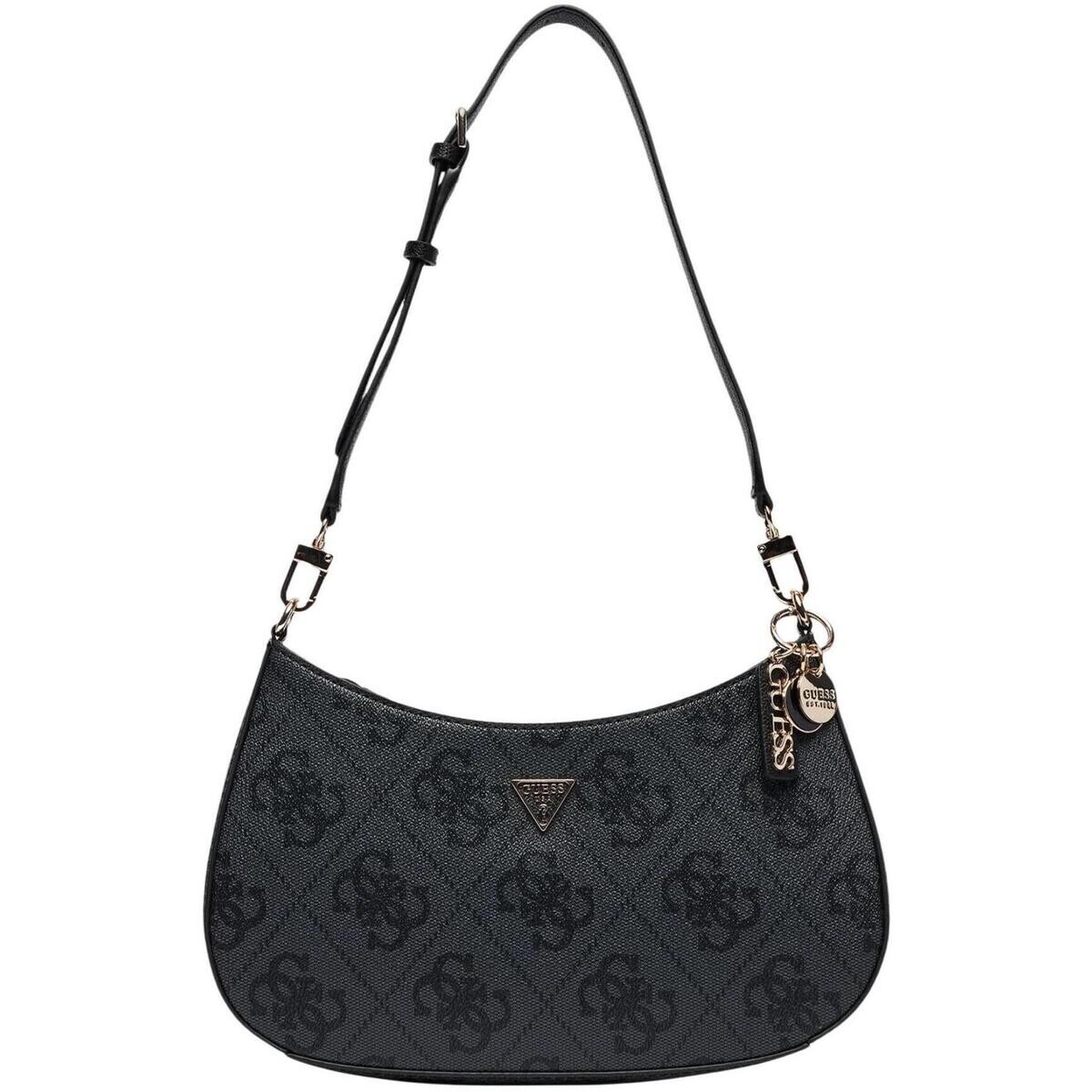Guess NOELLE II TOP ZIP SHOULDER BAG HWSO96 72180 Šedá