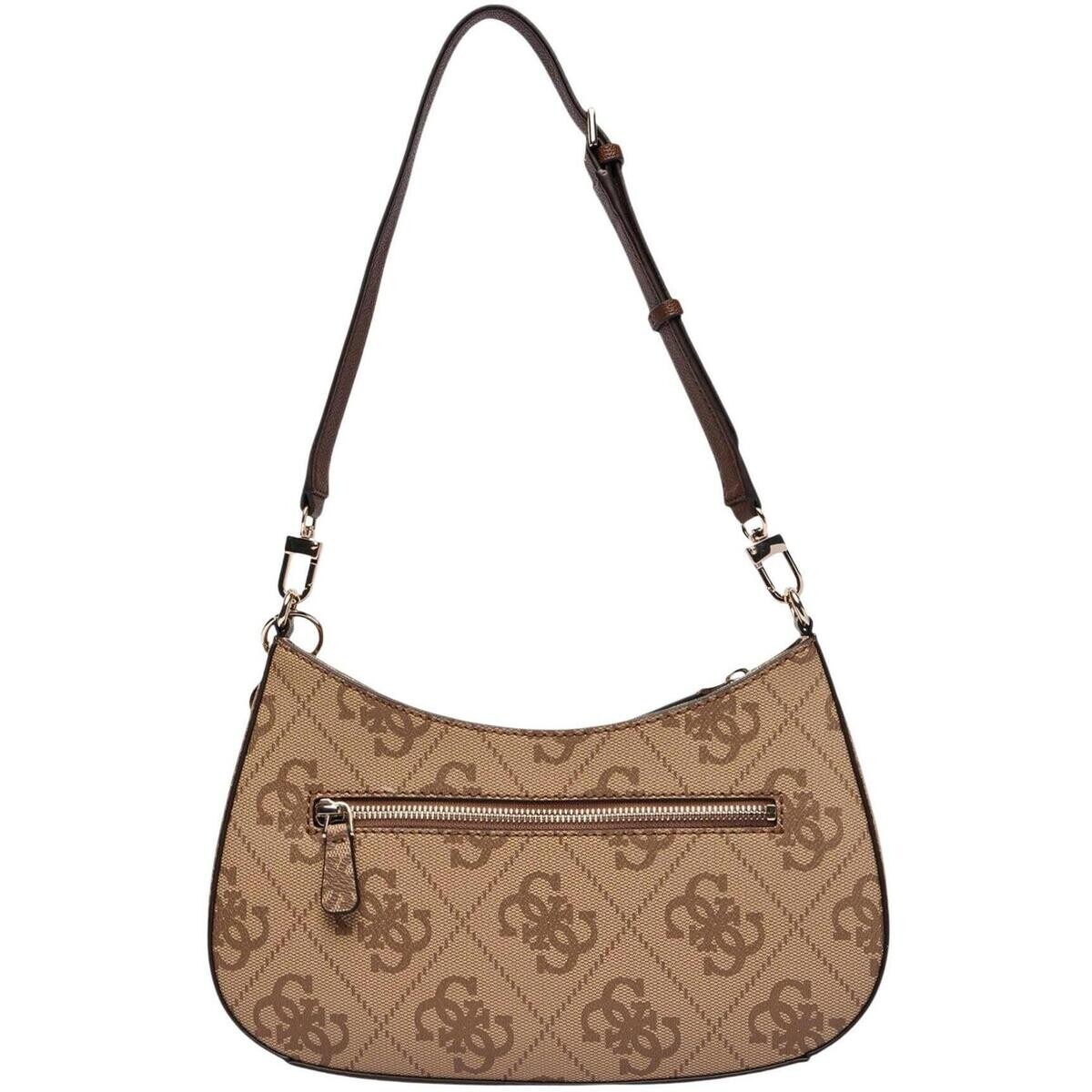 Guess NOELLE II TOP ZIP SHOULDER BAG HWSO96 72180 Béžová