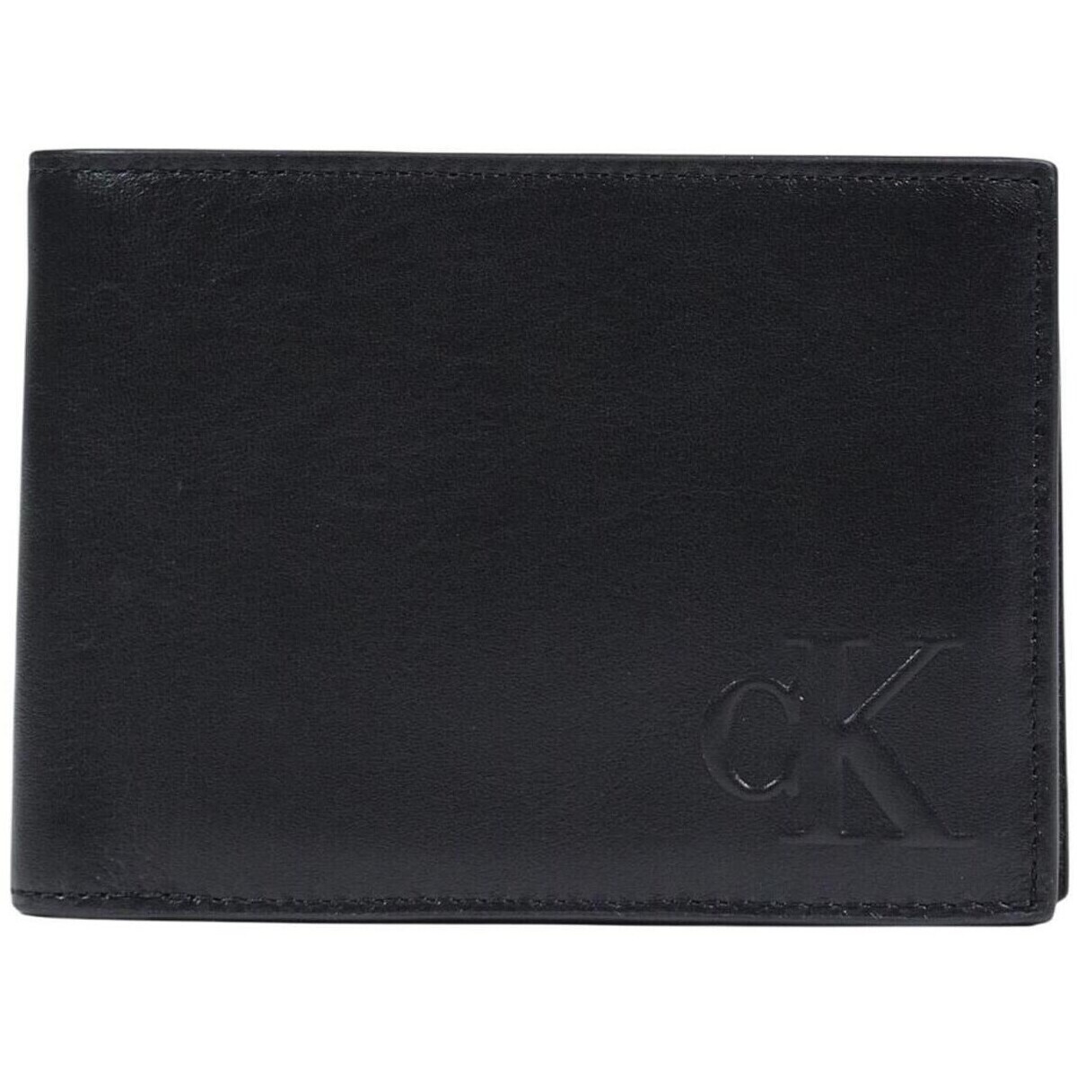 Calvin Klein Jeans  BOLD CK Trifold LV04D1141G  Černá