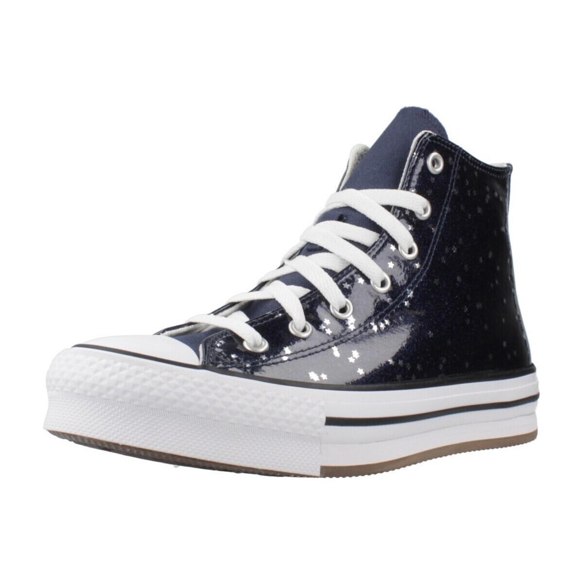 Converse  CHUCK TAYLOR ALL STAR EVA LIFT HI  Modrá