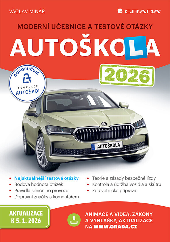 Kniha: Autoškola 2026 od Minář Václav