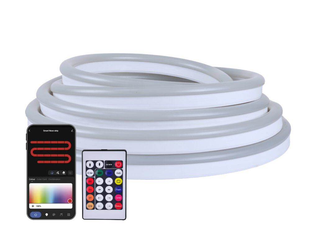 LED Solution RGB NEON LED pásek 3W/m 5V s WiFi 5m s DO 24050