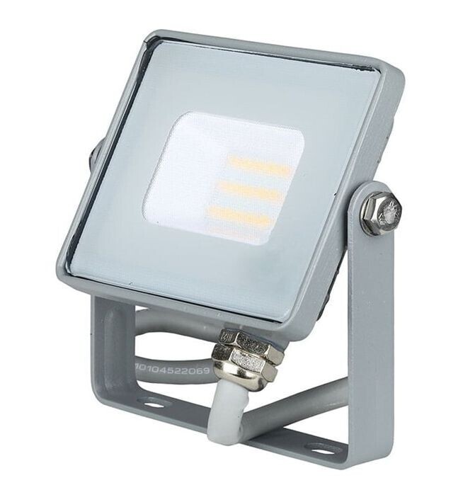 LED Solution Šedý LED reflektor 10W Premium - VYSTAVENÝ VZOREK VYP339