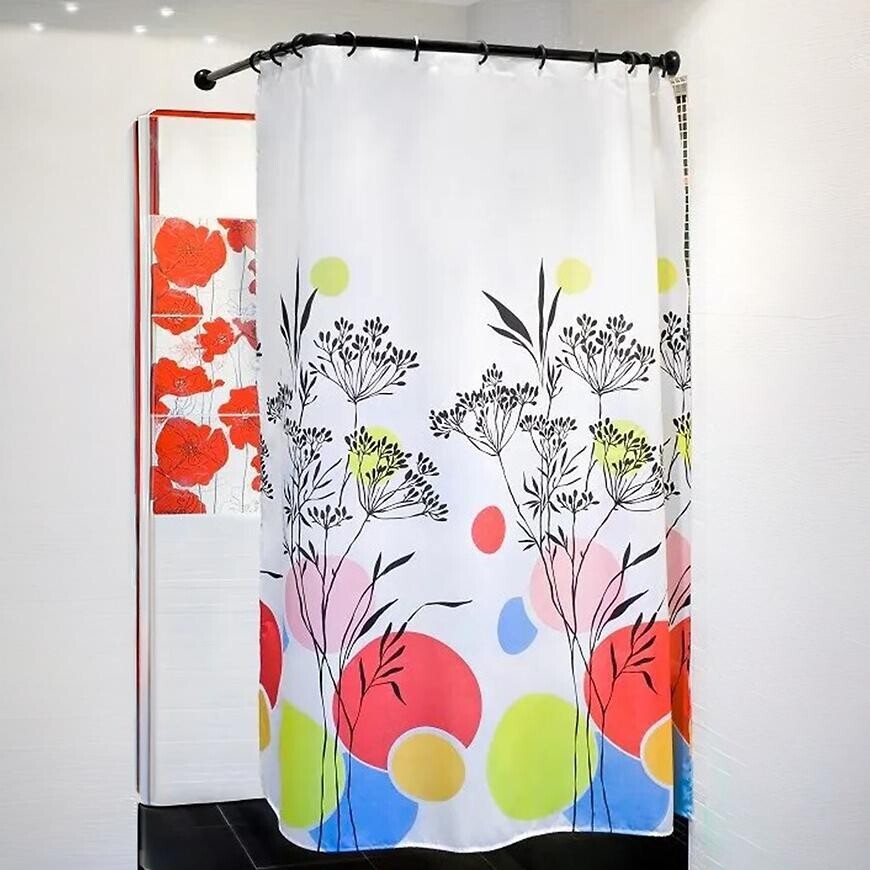 Závěsová tyč univerzální černá