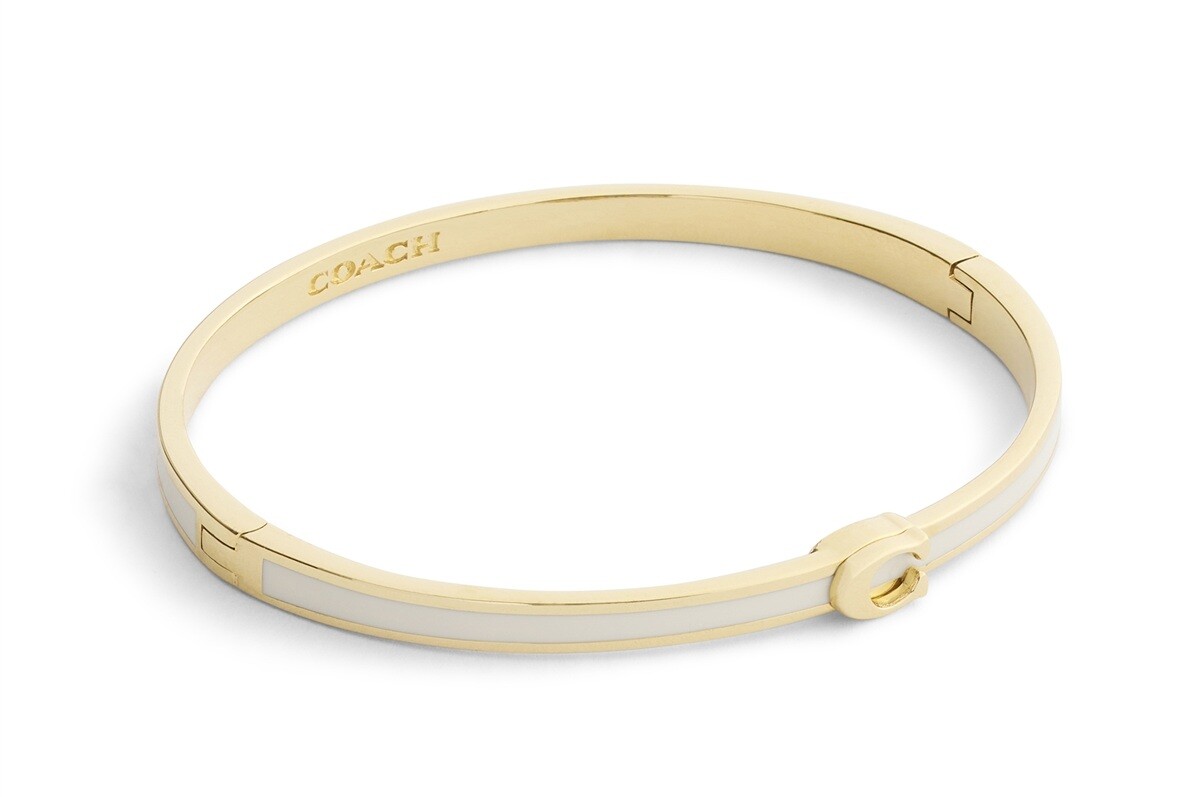 Coach Elegantní pevný náramek pro ženy 37553124GLD100