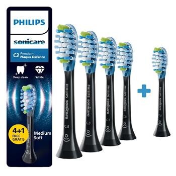 Philips Sonicare HX9045/88 Premium Plaque Defense 5ks černé