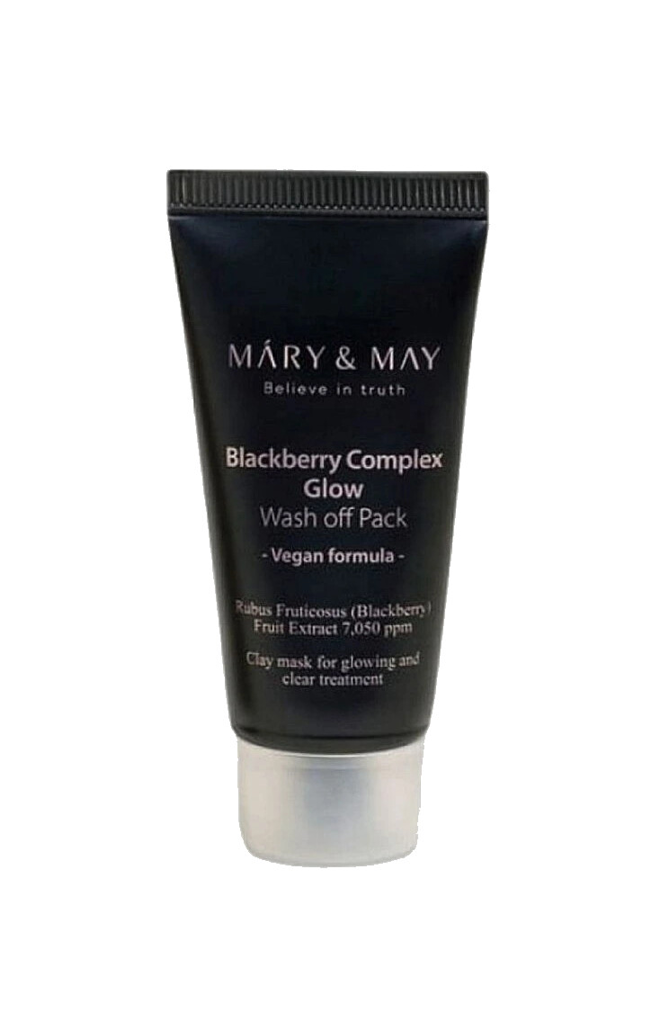MARY & MAY Pleťová maska Blackberry Complex Glow Wash Off Pack 30 g