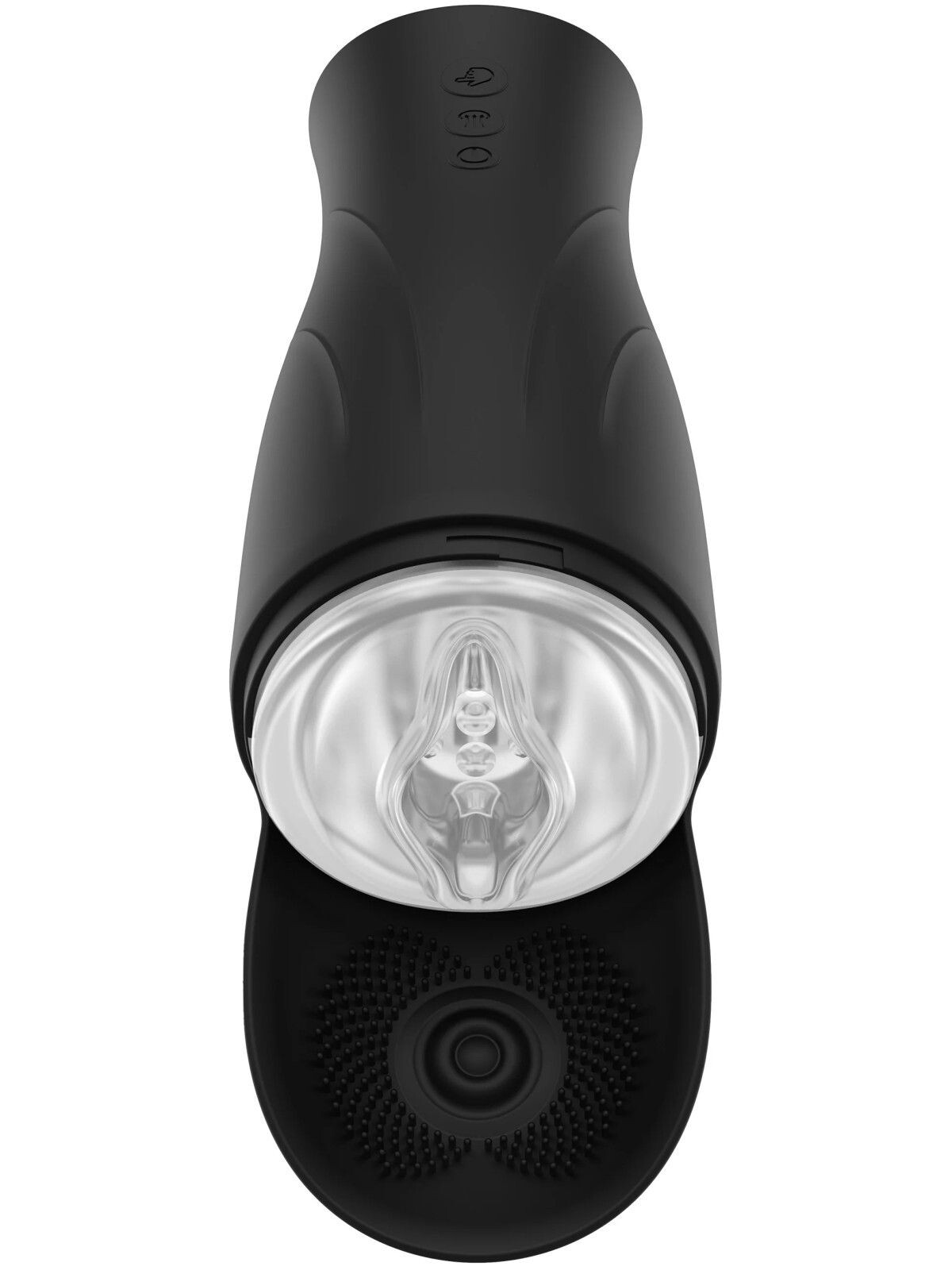 Hidden Desire Sací, vibrační a pulzační masturbátor Deep Squeeze Nutbuster - Hidden Desire