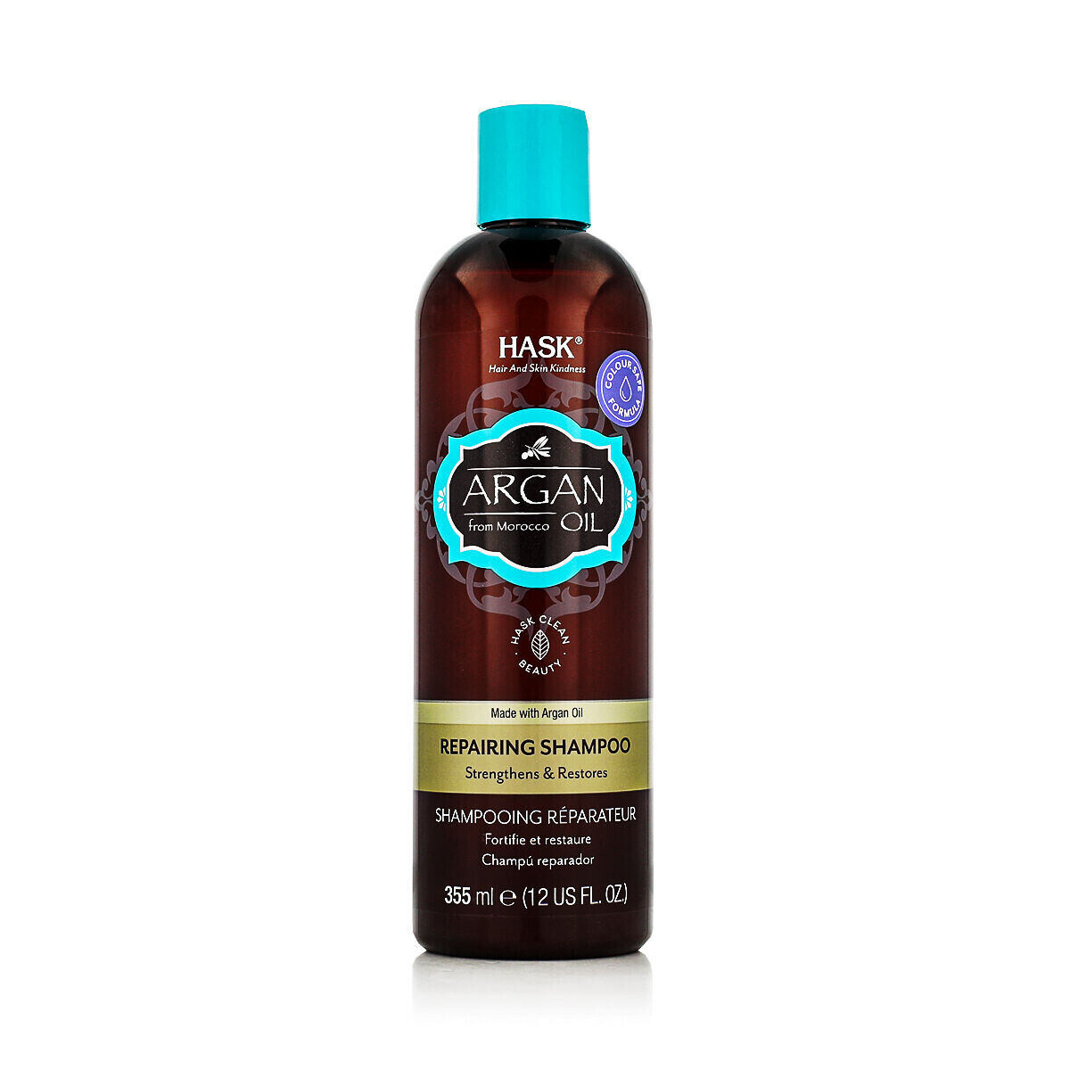 HASK Argan Oil Repairing Shampoo revitalizační šampon pro poškozené vlasy 355 ml unisex