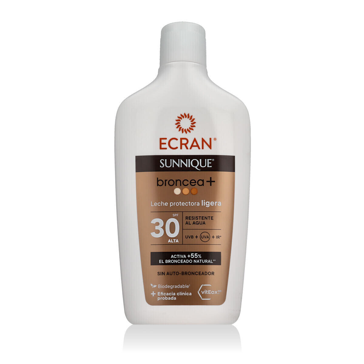 Ecran Sunnique Broncea+ Protective Milk SPF30 mléko na opalování 370 ml