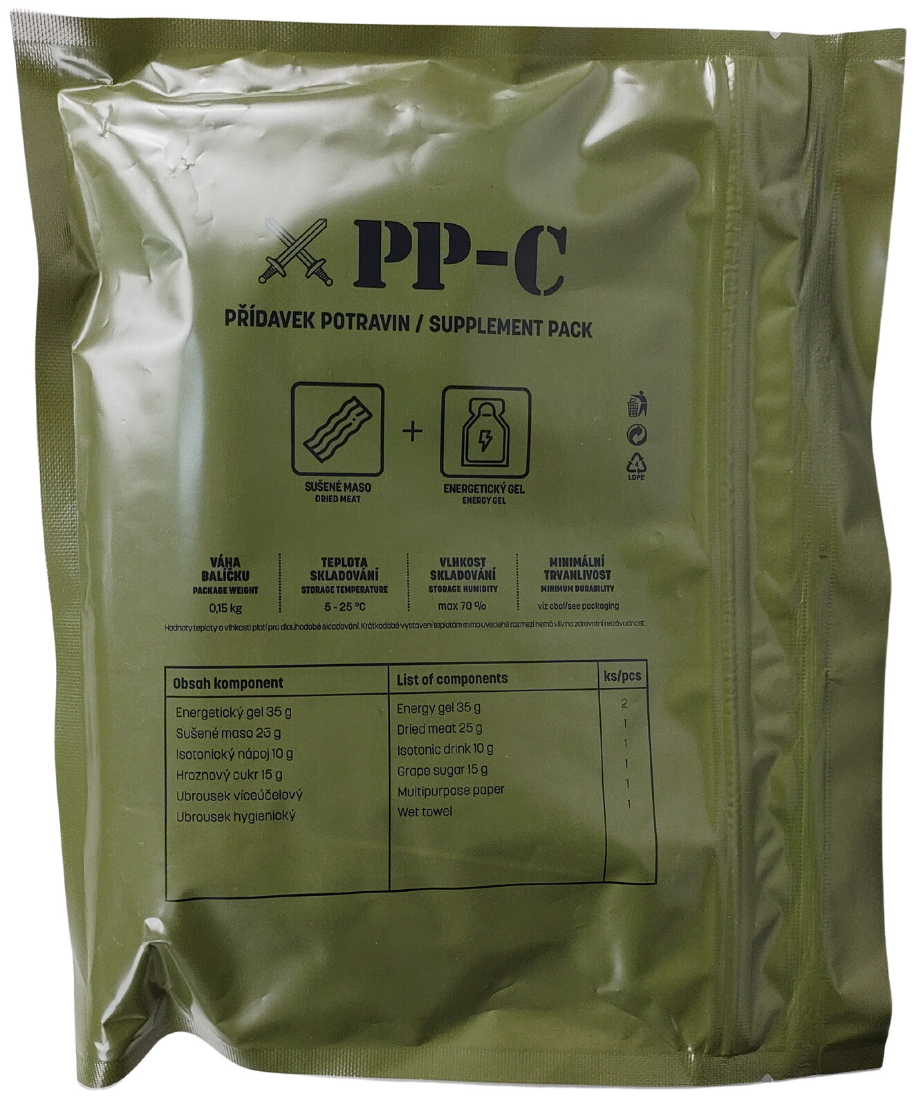 Přídavek potravin PP-C svačina AČR