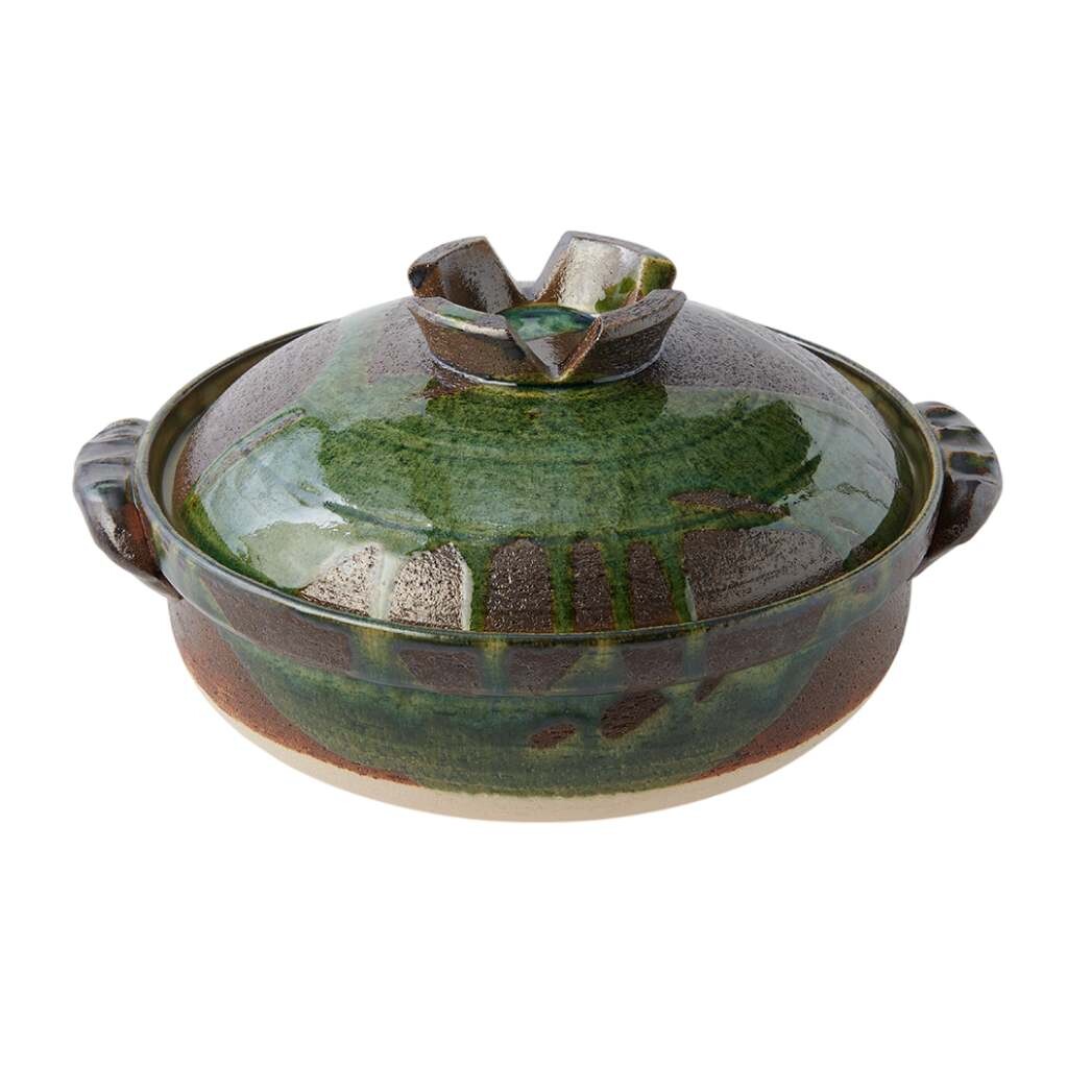 Hrnec DONABE 4 l, zelená, keramika, MIJ