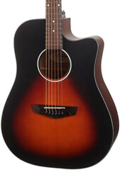 D'Angelico Bowery LS Dreadnought CE Satin Vintage Sunburst (rozbalené)