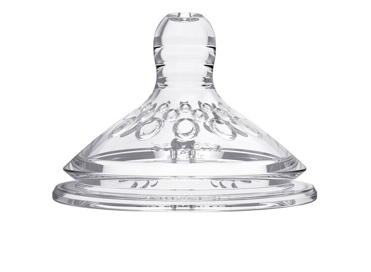 BabyOno dudlík antikolikový rýchlý průtok L natural nursing 1454 2 ks