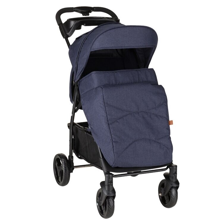 PETITE&MARS Nánožník ke kočárku Easy/Musca - Midnight Blue