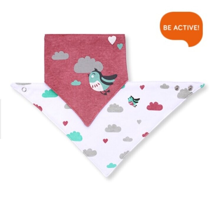 BABYONO Slintáček malý ptáček 2 ks, 0m+