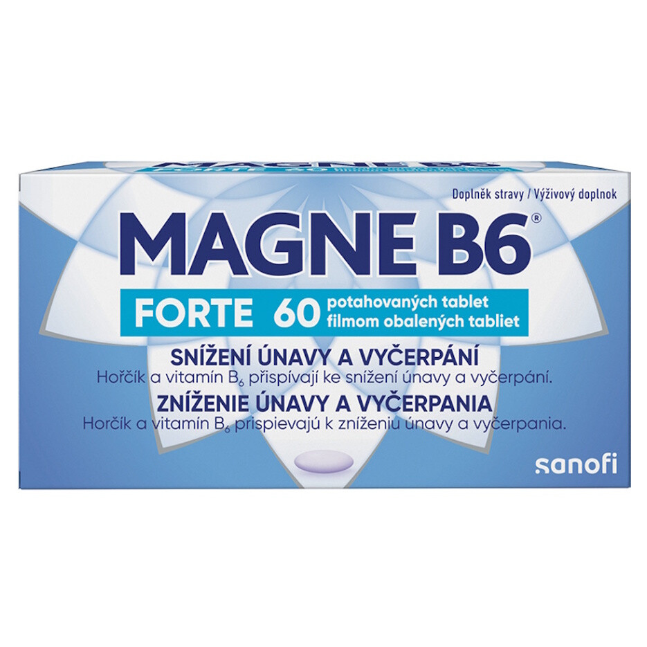 MAGNE B6 Forte 60 potahovaných tablet, poškozený obal