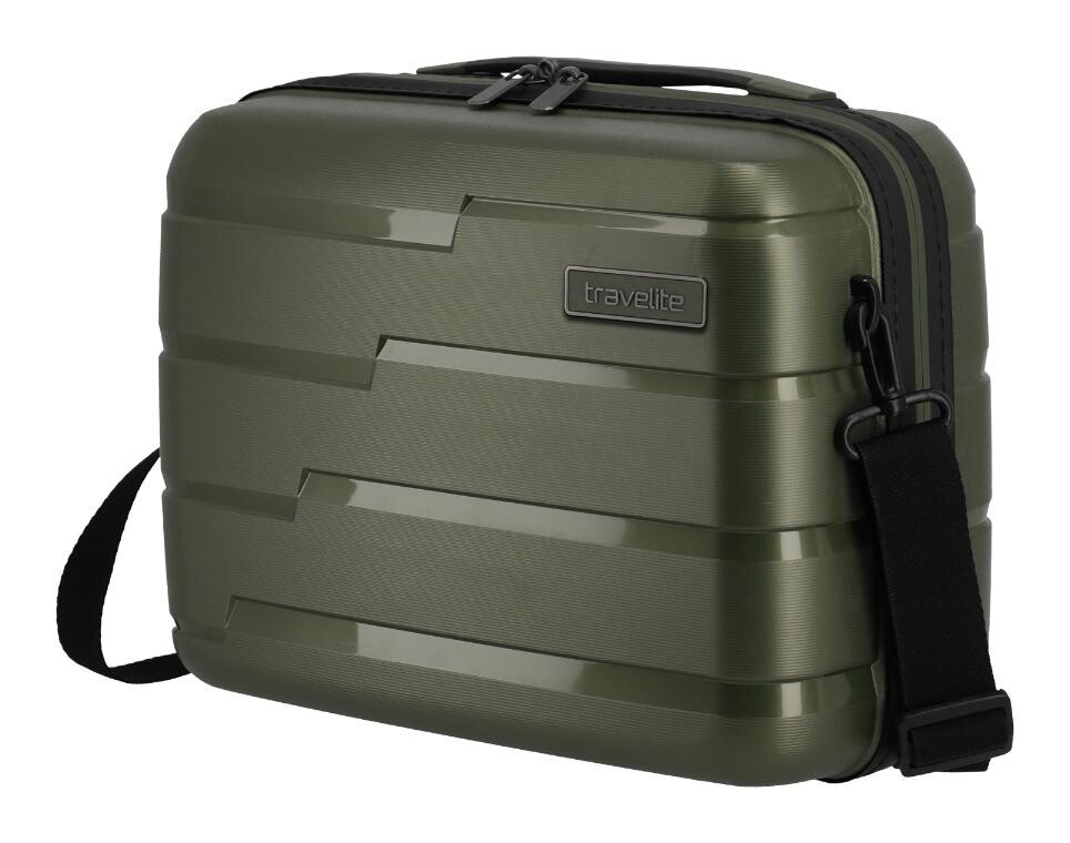 Kosmetický kufr Travelite Air Base Beauty Case Olive