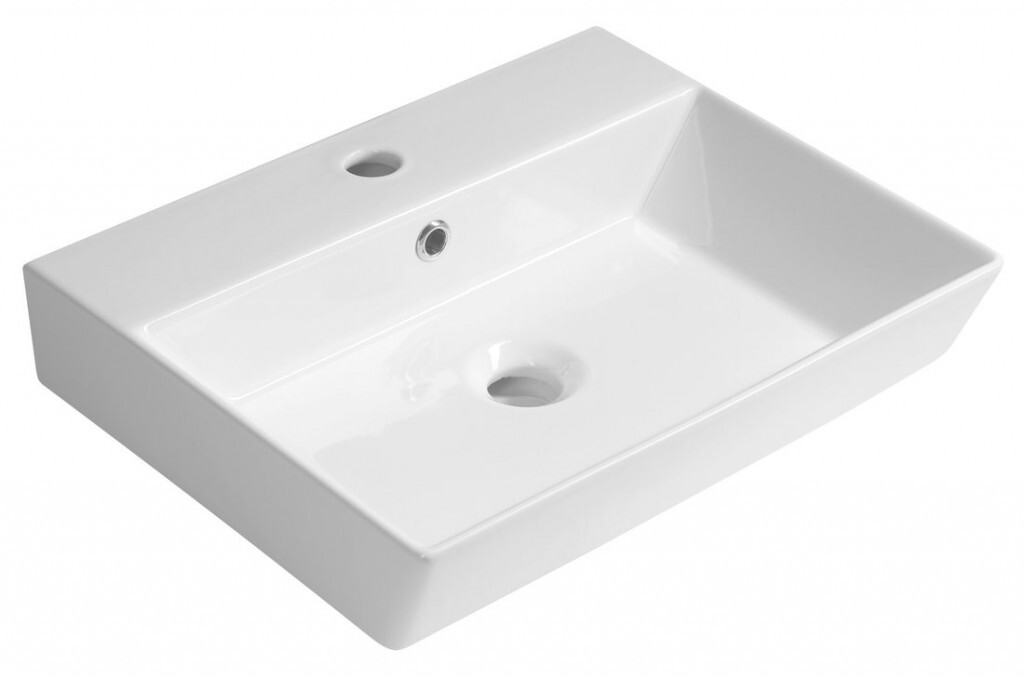 AQUALINE ORION keramické umyvadlo 49x38,6cm, bílá 27050