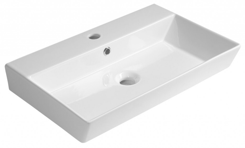 AQUALINE ORION keramické umyvadlo 59x38,6cm, bílá 27060