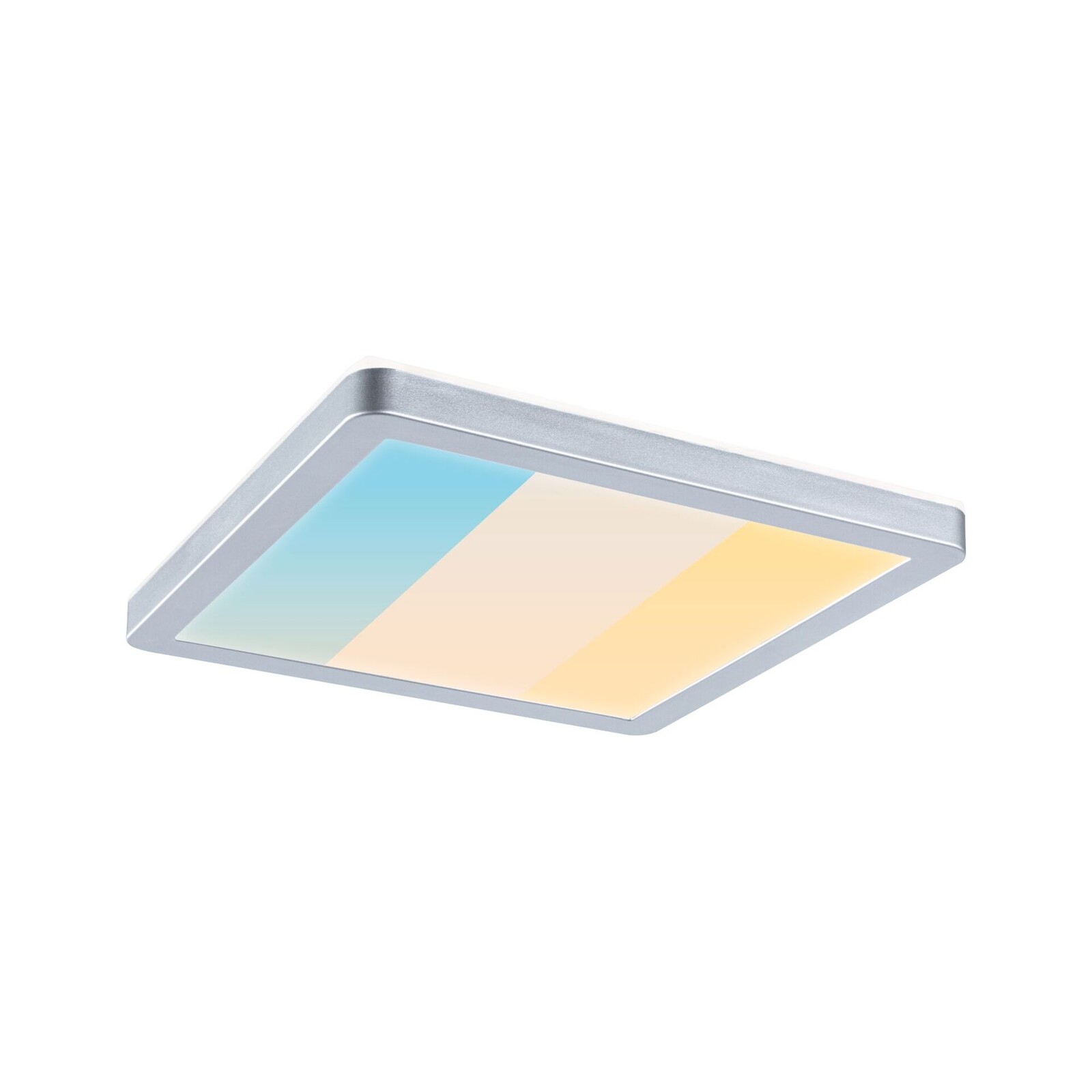 PAULMANN LED Panel Atria Shine IP44 hranaté 190x190mm 8W 3000 - 6500K matný chrom