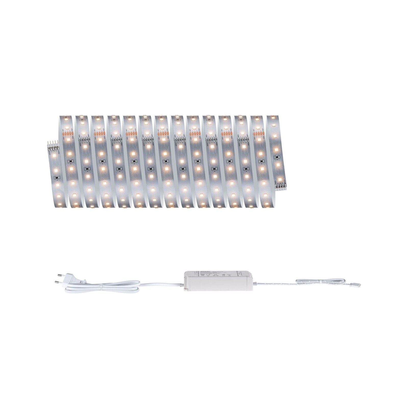 PAULMANN MaxLED 500 LED Strip základní sada 5m teplá bílá 17W 550lm/m 2700K 30VA