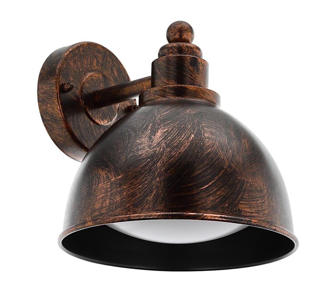 Eglo 33144 - Venkovní nástěnné svítidlo AIROLA 1xE27/40W/230V bronz IP44 33144