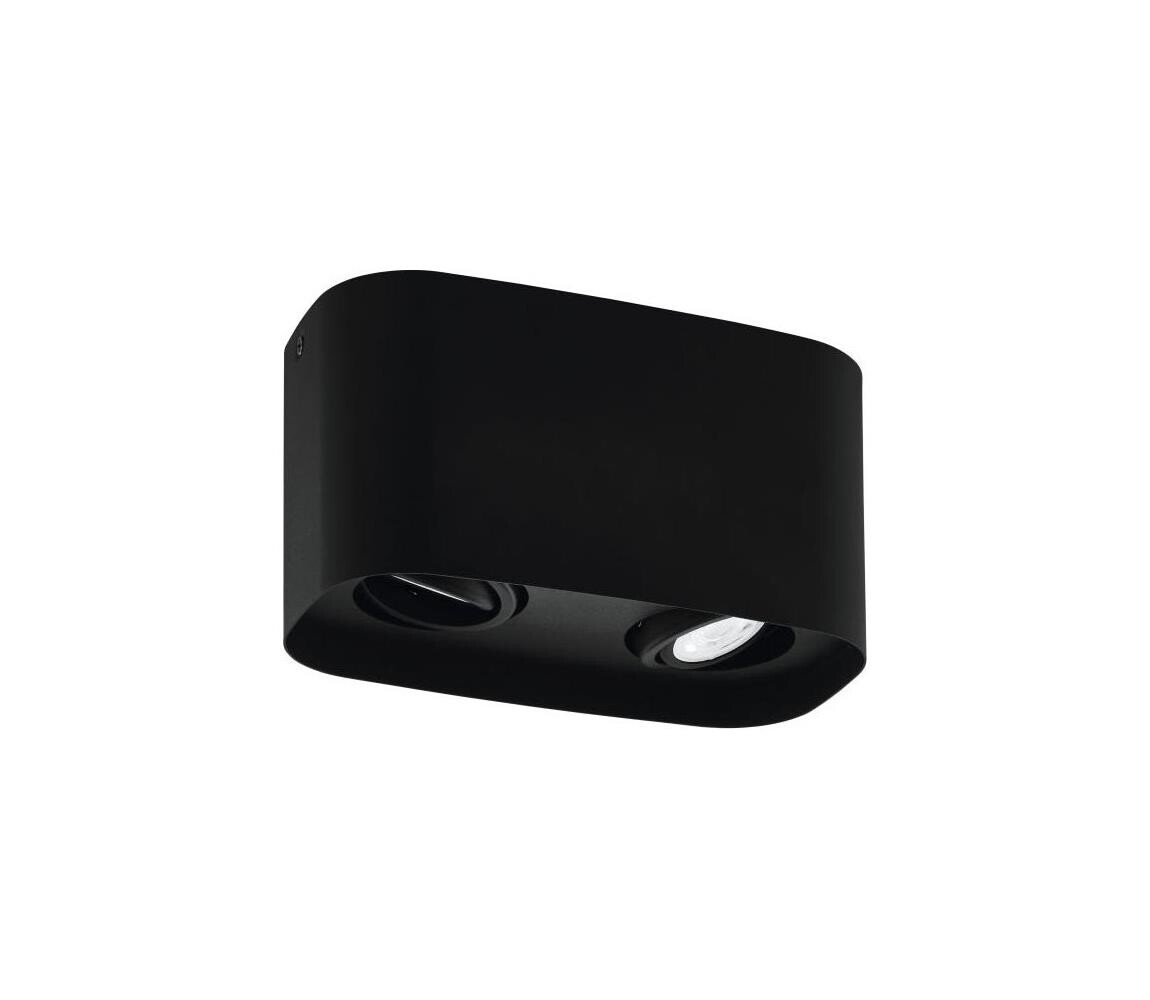 Eglo 31098 - LED Bodové svítidlo MENDOZA 2xLED/4,7W/230V 3000K černá 31098