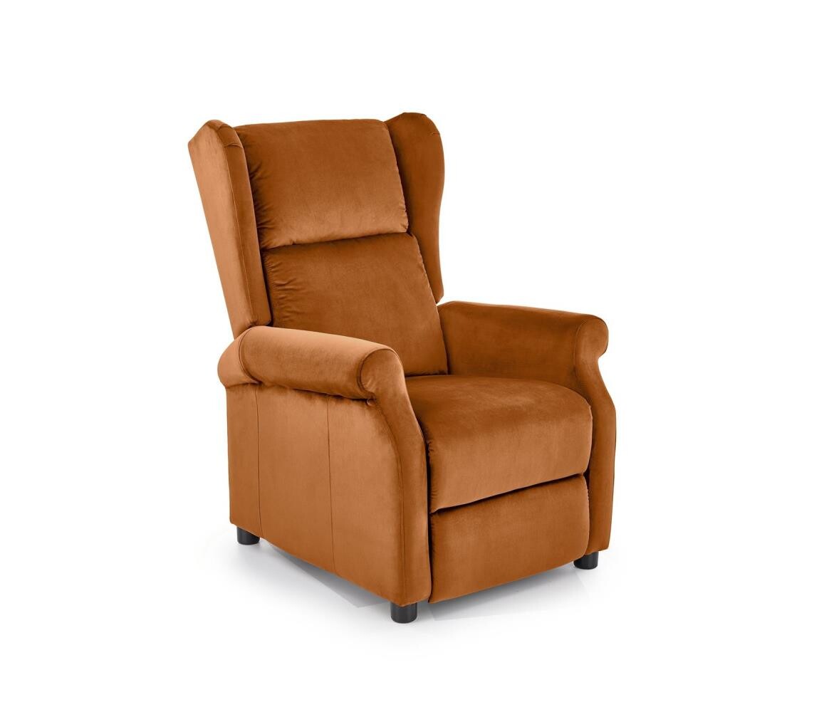 Halmar Polohovací křeslo RELAXA hnědá V-CH-AGUSTIN_2-FOT-CYNAMONOWY