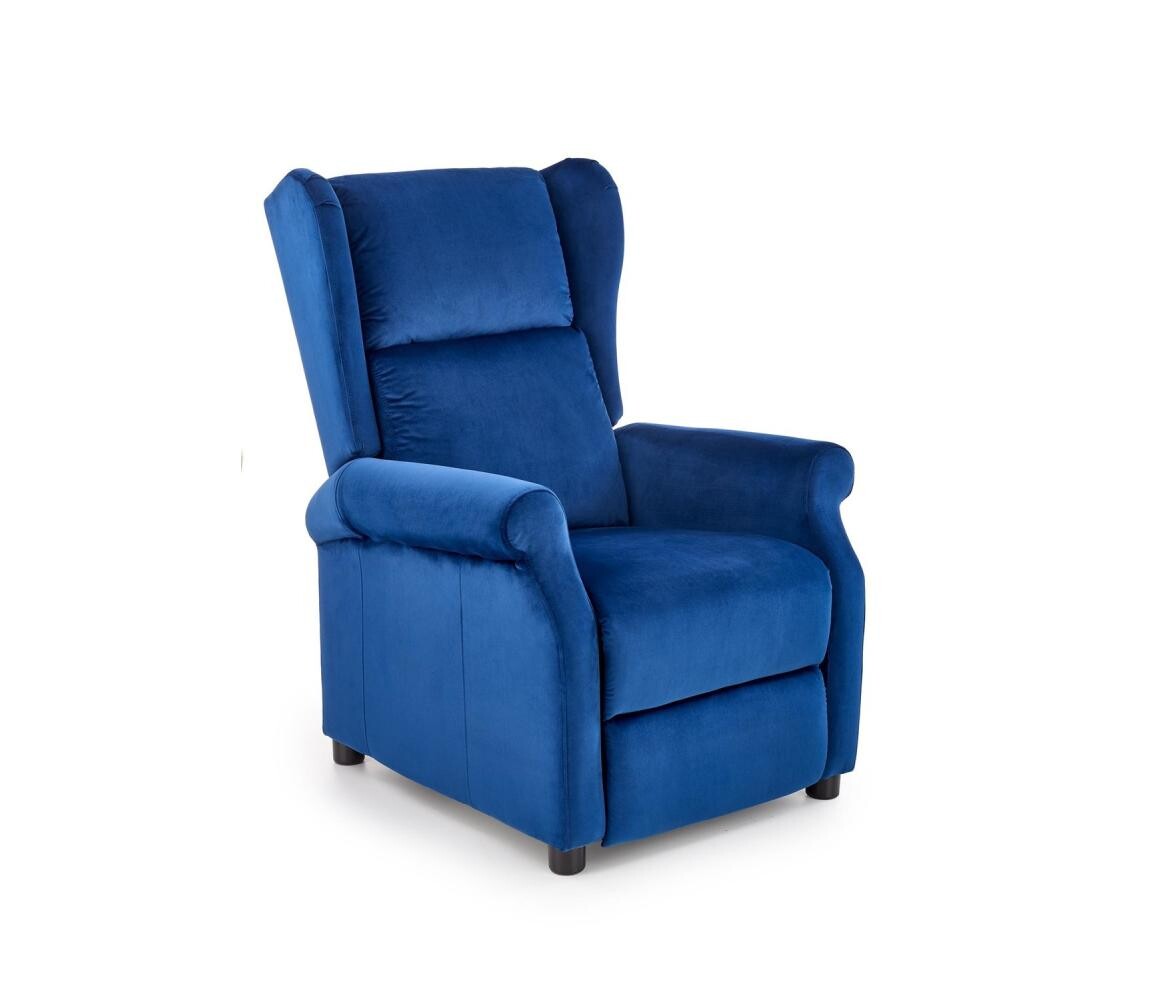Halmar Polohovací křeslo RELAXA tmavě modrá V-CH-AGUSTIN_2-FOT-GRANATOWY