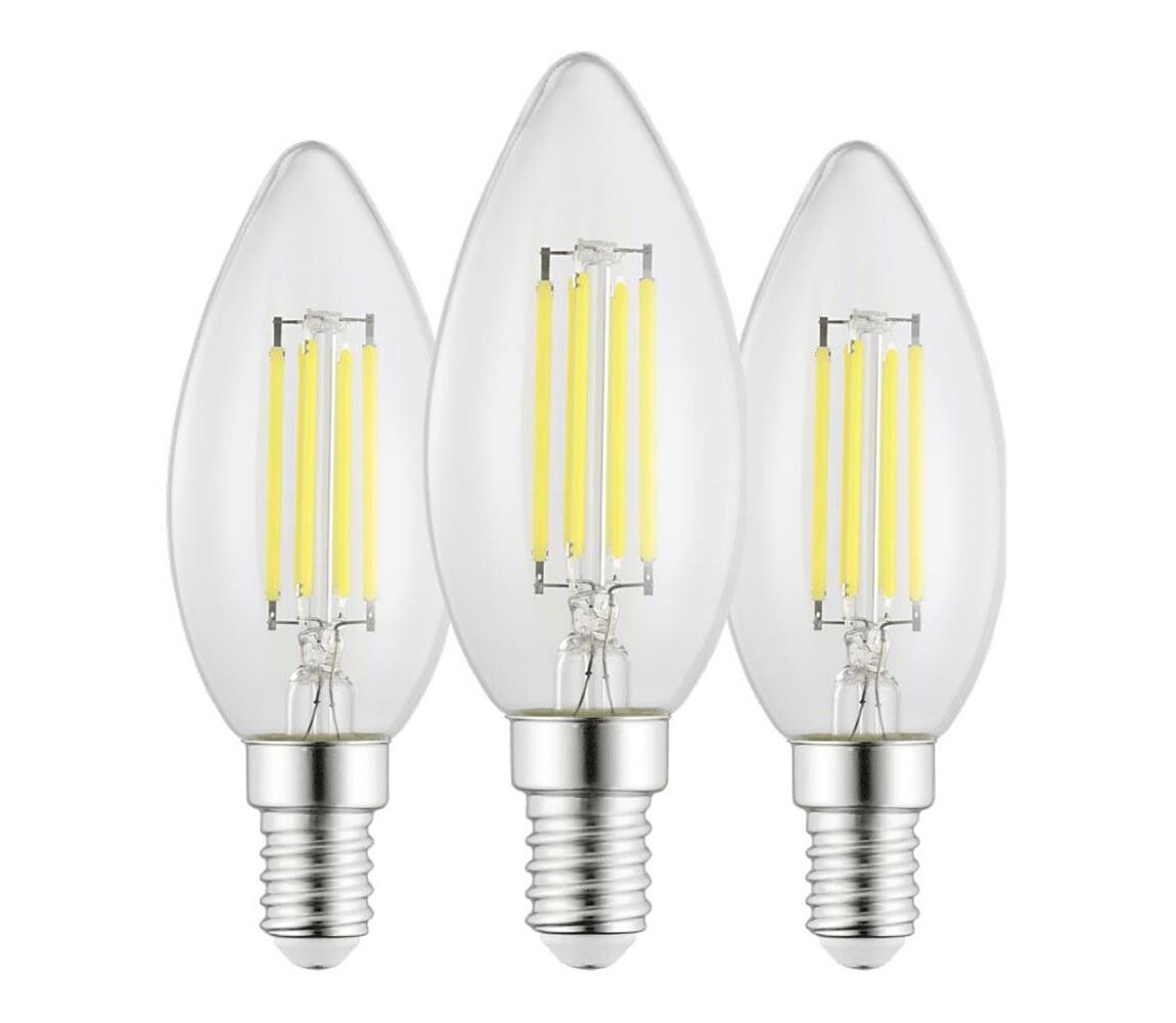SADA 3x LED Žárovka C35 E14/2,2W/230V 2700K - Eglo 110439 110439