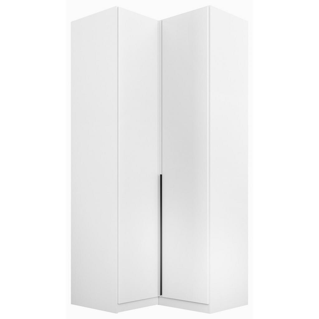 Rauch Möbel ROHOVÁ ŠATNÍ SKŘÍŇ, bílá, tmavě šedá, 100/229/102 cm