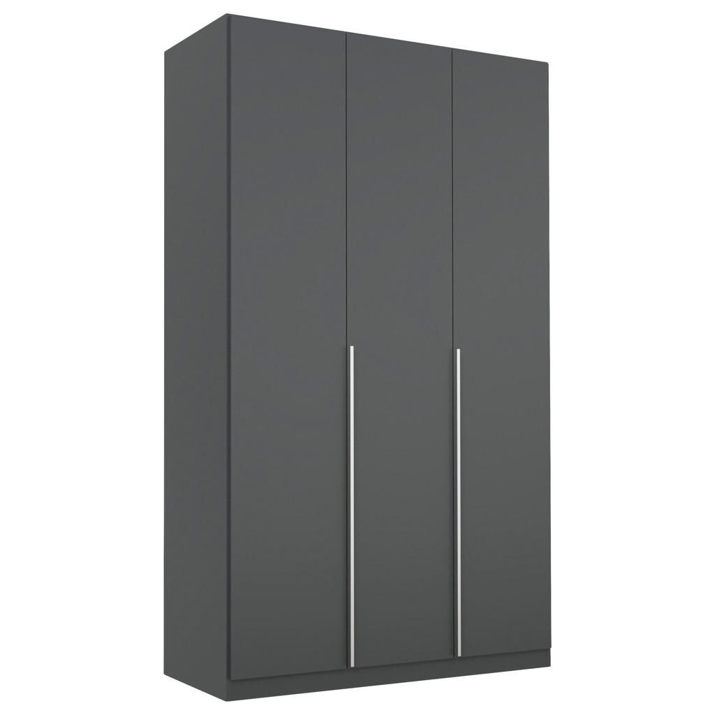 Rauch Möbel ŠATNÍ SKŘÍŇ S OTOČNÝMI DVEŘMI, šedá, 136/229/54 cm