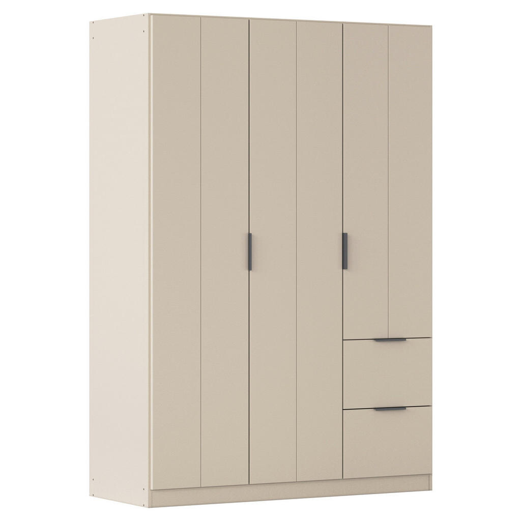 Rauch Möbel ŠATNÍ SKŘÍŇ S OTOČNÝMI DVEŘMI, šampaňská, 136/197/54 cm