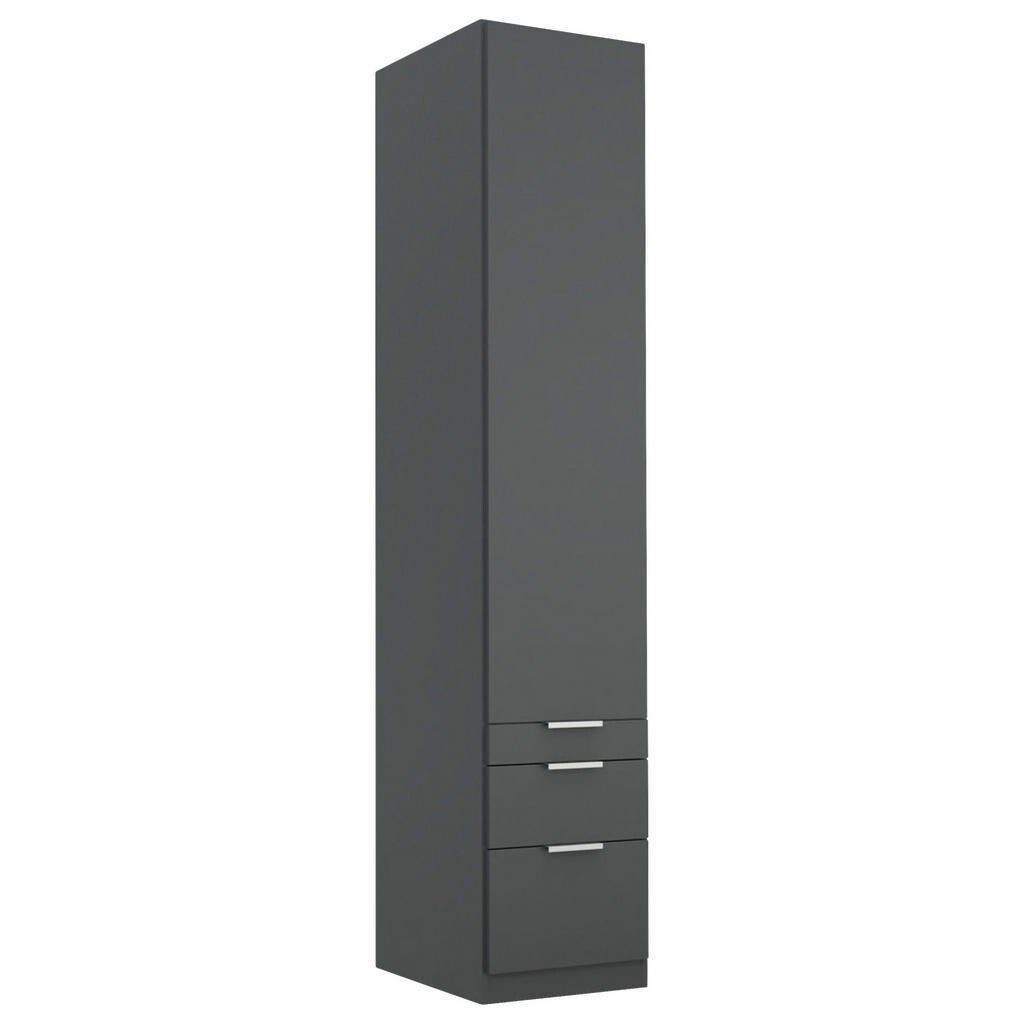 Rauch Möbel ŠATNÍ SKŘÍŇ S OTOČNÝMI DVEŘMI, šedá, 47/229/54 cm