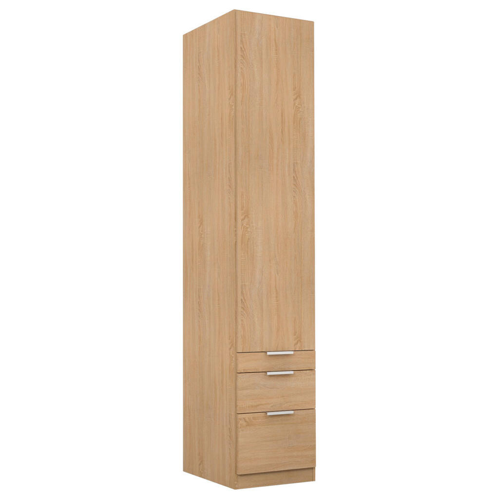 Rauch Möbel ŠATNÍ SKŘÍŇ S OTOČNÝMI DVEŘMI, Sonoma dub, 47/229/54 cm