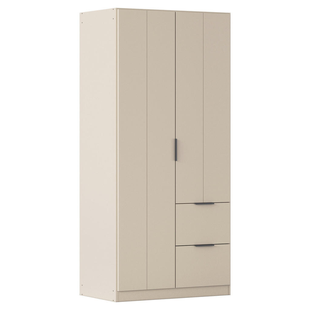 Rauch Möbel ŠATNÍ SKŘÍŇ S OTOČNÝMI DVEŘMI, šampaňská, 91/197/54 cm