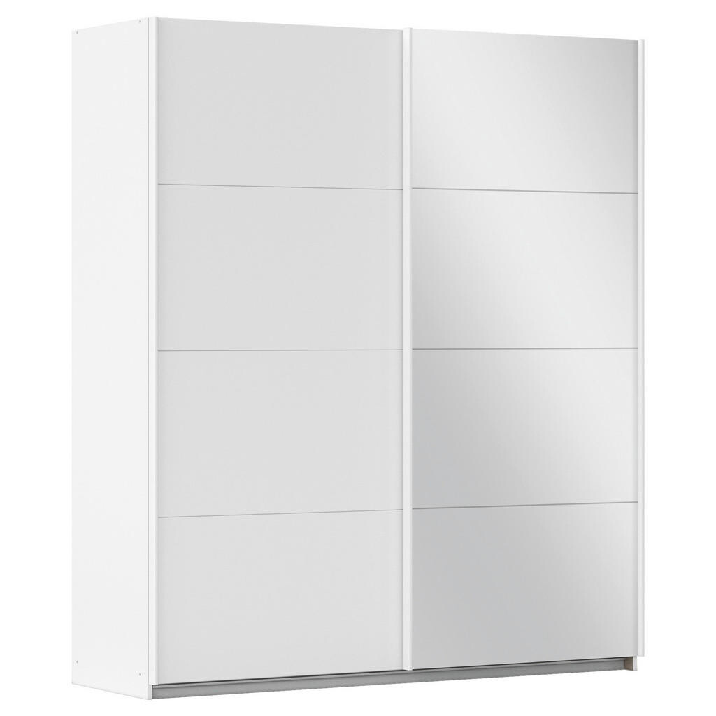 Rauch Möbel SKŘÍŇ S POSOUVACÍMI DVEŘMI, bílá, 181/210/57 cm