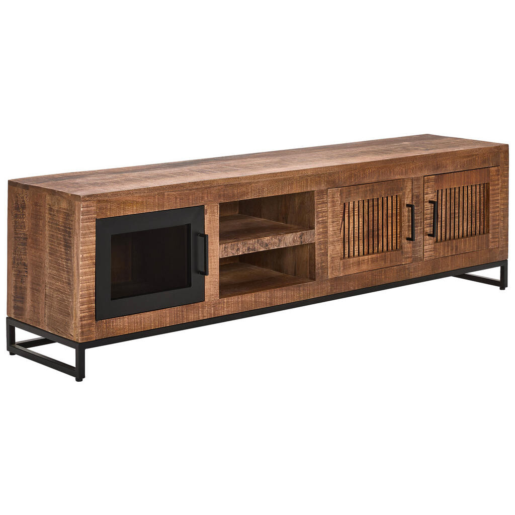 Landscape NÍZKÁ KOMODA, mangové dřevo, přírodní barvy, 175/50/40 cm